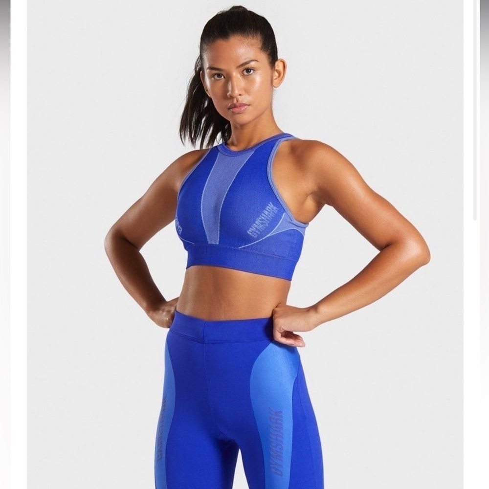 Gymshark Turbo Seamless Sports Bra - Picture 1 of 13
